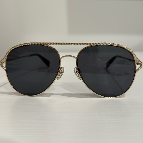 Marc Jacobs Braided Aviator Sunglasses - Picture 1 of 6